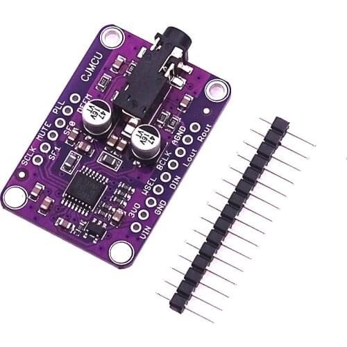 CJMCU-1334 DAC Module CJMCU-1334 UDA1334A I2S DAC Audio Stereo Decoder Module Board For Arduino 3.3V - 5V