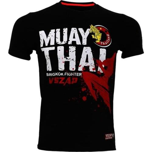 VSZAP MMA Mexico Tiger Fitness Breathable Skinny Boxing Jerseys Short Sleeve Muay Thai Jiu Jitsu T Shirt Mma Rashguard Boxing