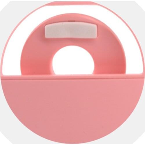 Selfie LED Ring Fill Light Portable Mobile Phone 36 LEDS Selfie Lamp 3 Levels Lighting Luminous Ring Clip For All Cell Phones