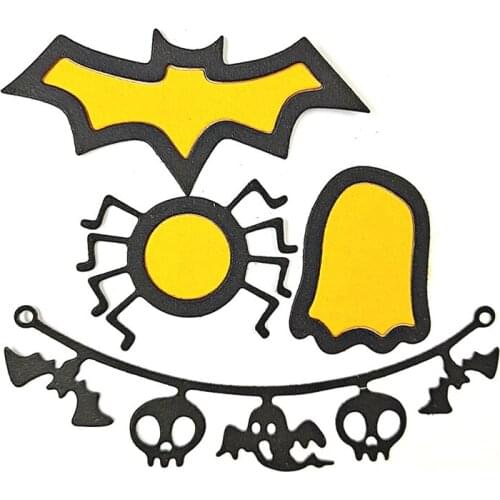 Suitable for Halloween metal cutting die embossing die DIY scrapbook decorative photo album paper card production process 2020