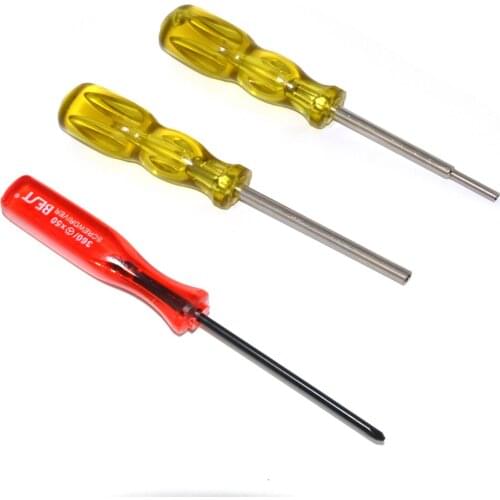 1Set 2.0mm & 3.8mm &4.5mm Disassemble Game Card Screwdriver Bit for N G C Universal Disassemble Screwdriver Repair Tools
