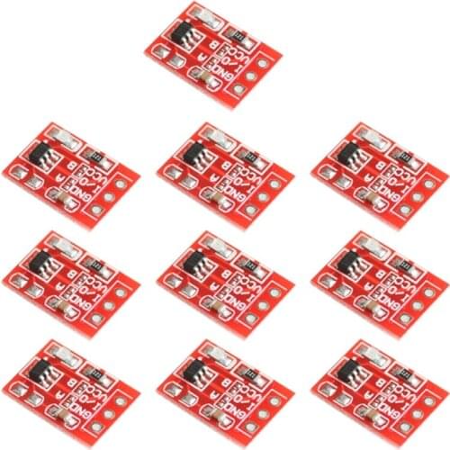 Self-Locking Inching Capacitive Switch Single-way Modification Button Module