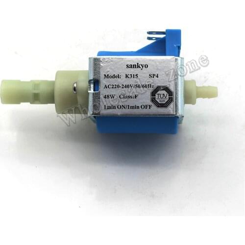 Sankyo AC 220-240V 48W K315 SP4 Steam Water iron Electromagnetic Pump for America Coffee Machine /Steam Station /Smoke Equipment