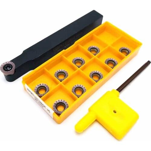 SRDPN1010H10 SRDPN1212H10 CNC external lathe tool arc tool holder for RPMT10T3MO radius R5 high quality carbide insert SRDPN