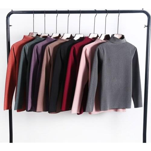 WiWomens warmth and heat dissipation Dralon high-neck high-waist seamless bottoming shirt plus velvet