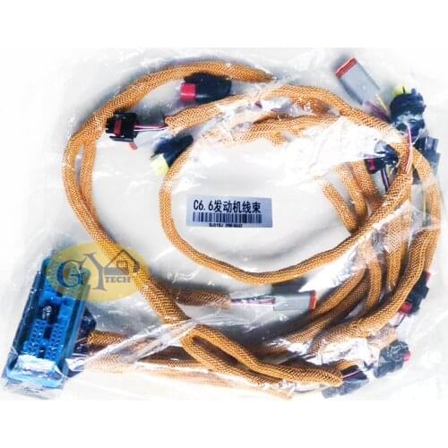 260-5542 HARNESS AS-ENGINE C6.6 2605542 Wire Harness For CAT Diesel Engine C6.6 Excavator E320D E323D GC