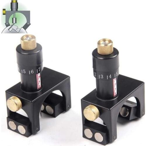 2pcs Woodworking table planing Adjustable Magnetic Planer knife Setting Device Jig Height Setter
