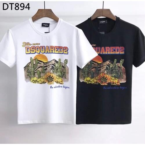 2021 New Fashion Trend Dsquared2 Mens Printed T-Shirt DT894