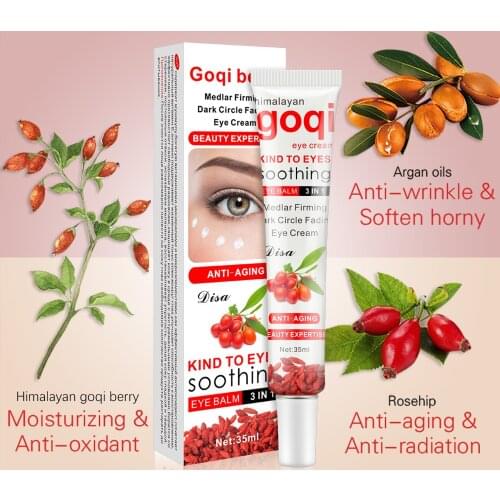 35ml Wolfberry Multi-effect Eye Cream Diminish Dark Circles Wrinkles and Bags Under The Eyes Eye Care