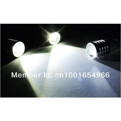 6000K white High Power CREE Q3 chips LED Projector bulb T10 168 194 W5W wedge bulbs Parking Backup Light 921 White