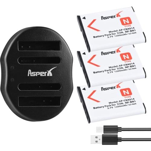 3Pc 1200mAh NP-BN1 NP BN1 NPBN1 Camera battery +Dual USB Charger For Sony DSC TX9 T99 QX100 WX5 TX7 TX5 W390 W380 W360 W350 W320