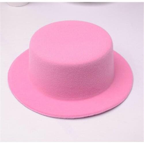 DIY Crafts Hair Accessories Decorate Creative Multi Color Hats Hand Made Toy Top Hat For Kids Adults Circus Magic Birthday Party