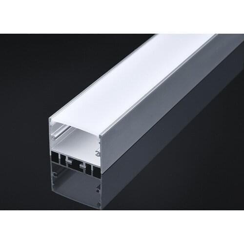 Free shipping Shenzhen Manufacturer High Quality Square Aluminum Extrusion Profile For Led Strip Channel / Aluminum Channel