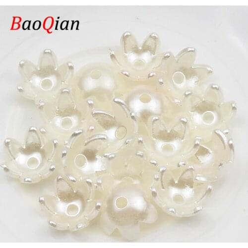 100pcs / Batch 13x6mm Ivory Acrylic Gasket Beads DIY Jewelry Making Charm Necklace Bracelet Beaded Accessories