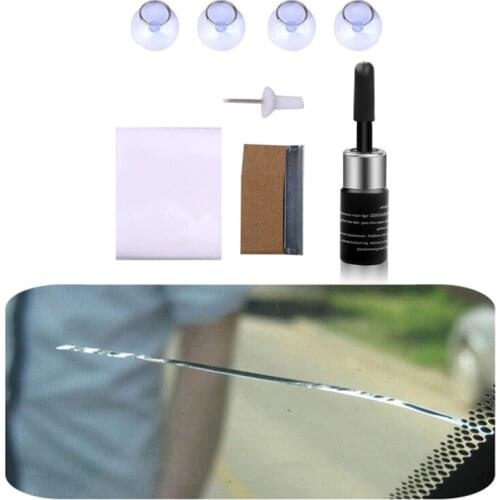 Car Windshield Repair Tool DIY Car Window Repair Tools Window Glass Curing Glue Auto Glass Scratch Crack Restore Kit