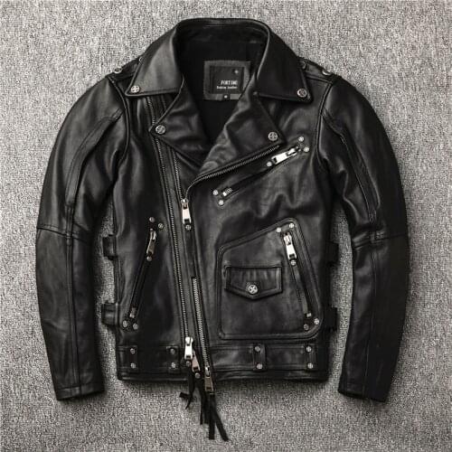 Free shipping.2020 new Brand motor biker coat.Plus size cowhide Jacket,Cool genuine Leather clothes.quality leather jackets