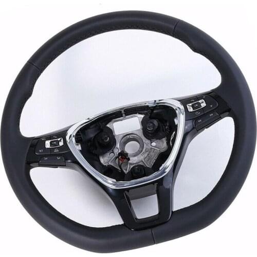 5G0 419 091 Black Multifunction Steering Wheel Heated Fit For V-W J-etta Passat 5TA 419 091 6C0 419 091