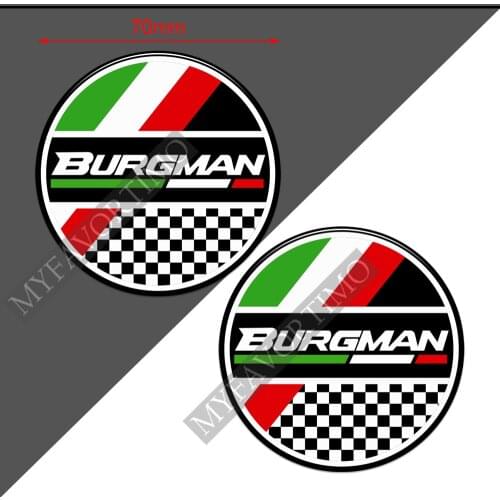 Scooter Stickers For Suzuki Burgman 2016 2017 2018 2019 2020 2021 125 200 400 650 Emblem Badge Logo Decals Tank Pad Motorcycle