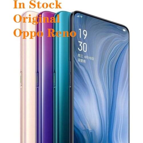 New Original OPPO Reno Smart phone 6.4" Snapdragon 710 Support NFC 2340*1080 Octa Core 3 Cameras 48MP+5MP 3765mAh Fingerprint ID