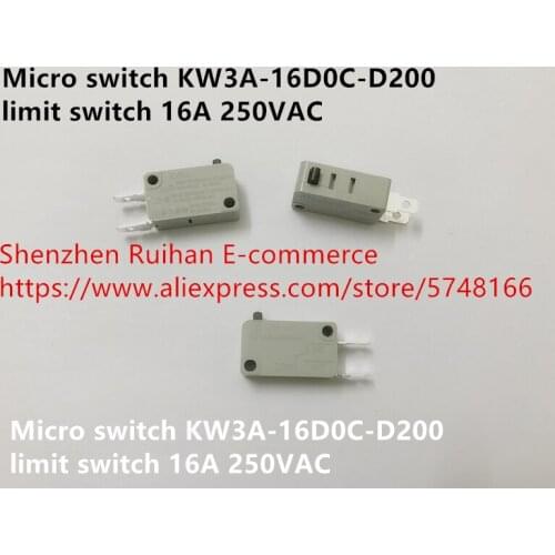 Original new 100% micro switch KW3A-16D0C-D200 limit switch 16A 250VAC