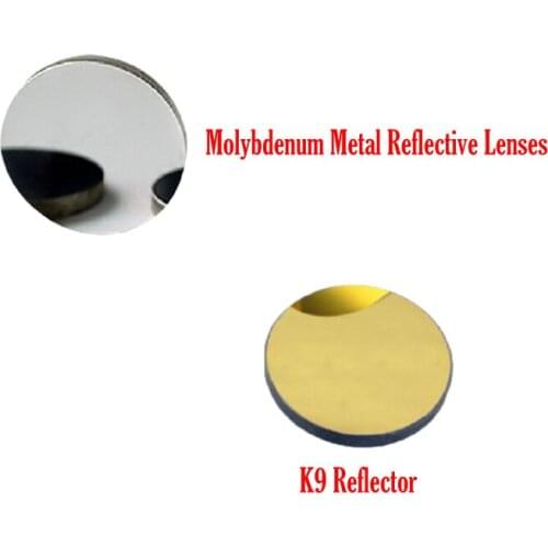 Reflection Mirror 20mm 20mm K9 Plated Gold Planar for CO2 Laser Engraving Cutting Molybdenum Metal Reflective Lenses