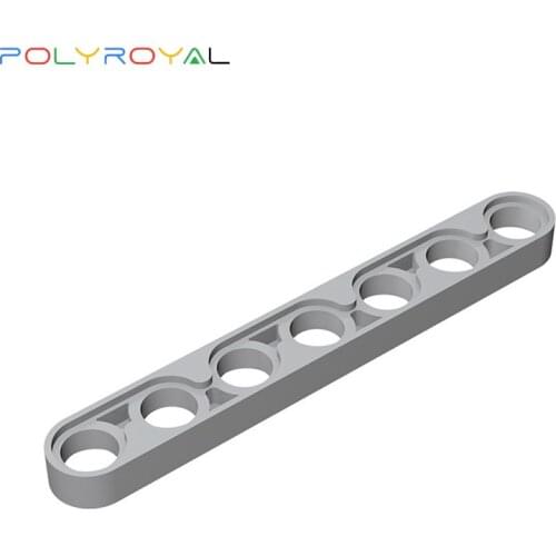 Building Blocks Technicalalal DIY 1x7 Thin hole arm Liftarm 10 PCS Compatible Assembles Particles Moc al Parts toy 32065