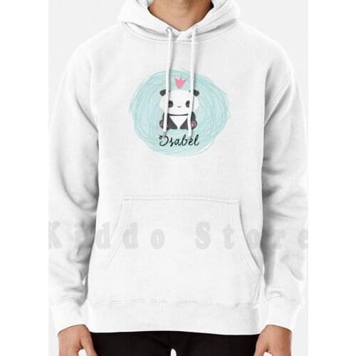 Girl Isabel hoodie long sleeve Isabel Baby Isabel Girl Isabel Newborn Newborn Isabel Panda Kid Kids Cute Isabel