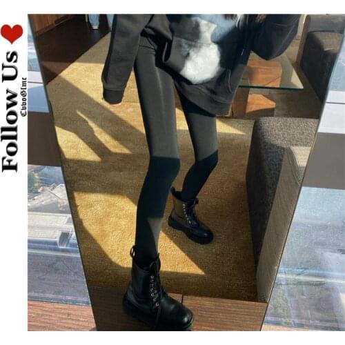 Japanese Warm and Velvet Pantyhose Tights Womens Fashion Autumn 2021 Light Legs Artifact Thickened Black Bottoming Stockings