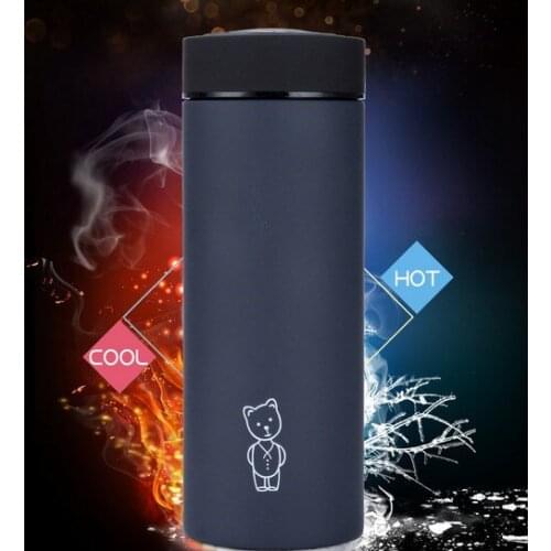 1PC Business Office Thermal Stainless Steel Vacuum Mug Tumbler Termos Insulated Cups thermos vacuum flasks & thermoses KD 1474