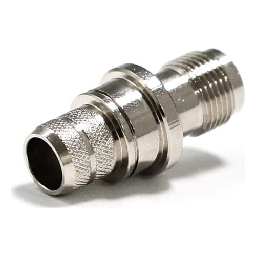 1PC RP TNC female jack RF Coax Connector Crimp RG8 RG213 cable Straight Nickelplated NEW wholesale