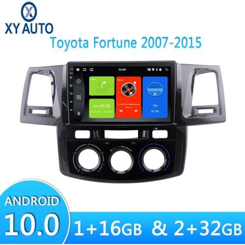 Car Multimedia Player GPS Navigation Car Radio Video HD Player For Toyota Fortune 2007-2015 With Bluetooth Wifi Split Screen