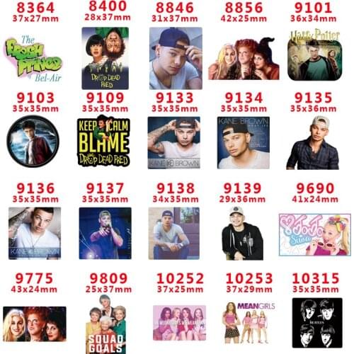 Free shipping 30 pcs cartoon character planar resin PR 8642