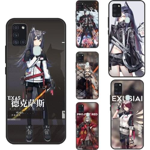 Amiya Ansel Arknights For Samsung A71 A51 A11 A31 A41 A21S A20e A50 A70 A40 A10 A02S A12 A32 A42 A52 A72 Cover