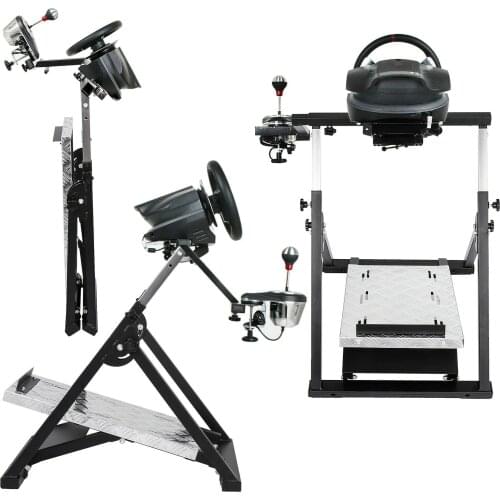 Free shipping "X" Frame Racing Simulator Steering Wheel Stand For Logitech G29 G920 T300RS