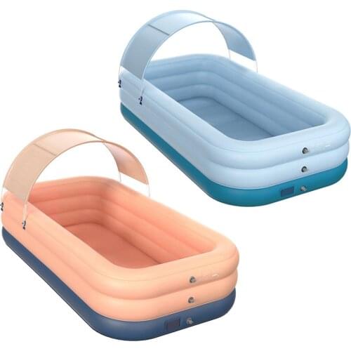 Summer Water Sports Baby Kids Inflatable Swimming Pool Summer Water Party Supply For Baby Kids Adult For Outdoor Garden Backyard