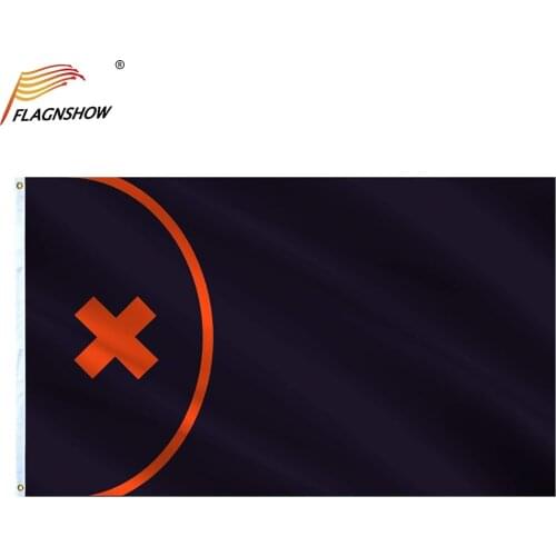 Flagnshow New Red Manburg Dreamsmp Flag and Banners 2x3 3x5 Ft Dream SMP Manberg Flags with Grommets
