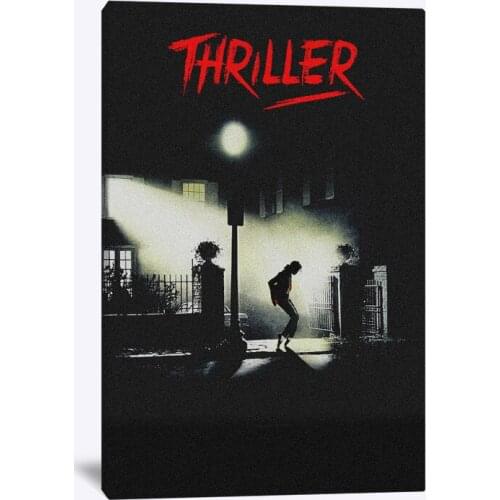 MICHAEL JACKSON THRILLER THE EXORCIST Wall Art Canvas Decoration poster prints for living room Home bedroom decor Painting