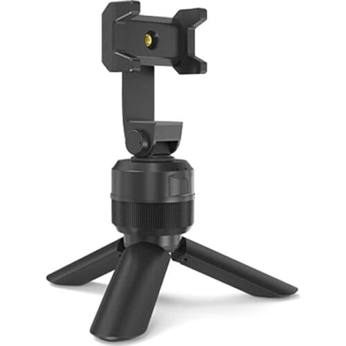 Portable 360 Degree Rotation Smart Face Tracking Object Selfie Stick Tripod Portable Aluminum Live Tripod Phone Holder