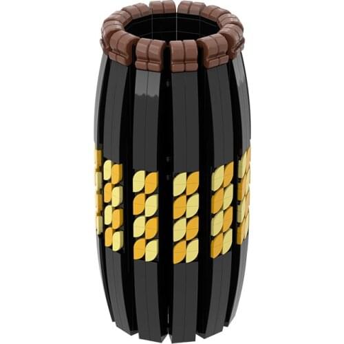 Mouth vase for Rose Flower Colorful wide Bouquet Building Blocks City Romantic Kit Construction Friends Bricks Toys Kids Gifts