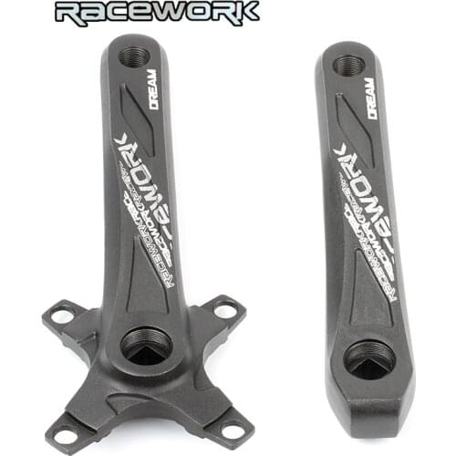 RACEWORK Aluminum Alloy Bicycle Chain Ring 104MM BCD 170mm 175MM MTB Mountain Road Bike Speed Crank Arm Crankset Cycling Repair