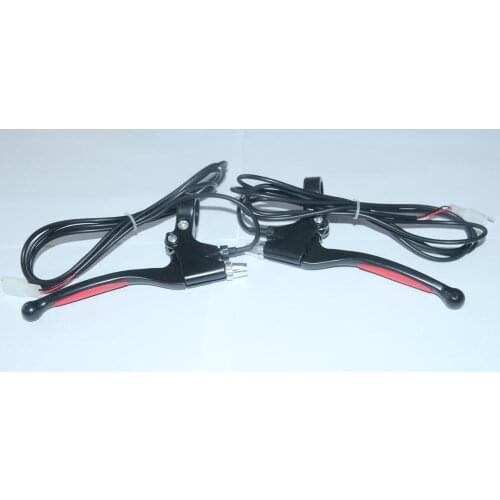 Electric Scooter Brake Lever Non-slip Handlebar E-Bike Pocket Mini 2-Wire
