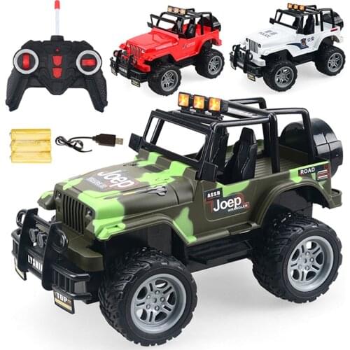 1:18 Dirt Bike Electric RC Car Drift Sports Cars Radio Lights Remote Control SUV Off-road Vehicles Cars Toys for Children RC008