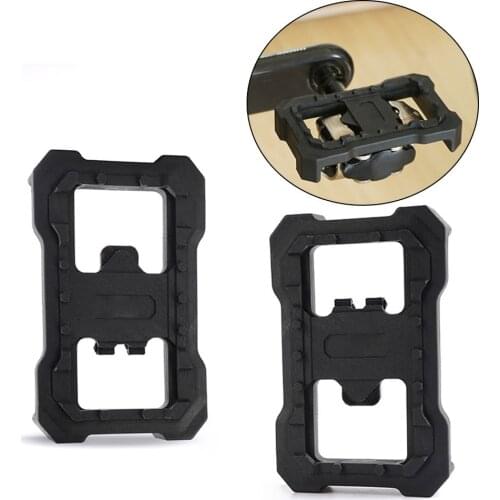 Bicycle Self Locking Cleat Flat Pedal Adapters Pair Lock Tread Converter For SHI-MA-NO SM-PD22 M520/540/780 M8000/M9000 STEP