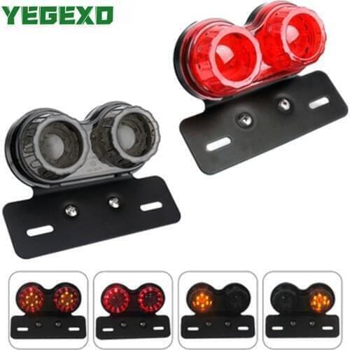 Motorcycle Tail Light 12V Pit Dirt Bike Turn Signal Lamp For SUZUKI GSR600 GSX S1000F BOULEVARD M109R RM 125 C50 BOULEVARD