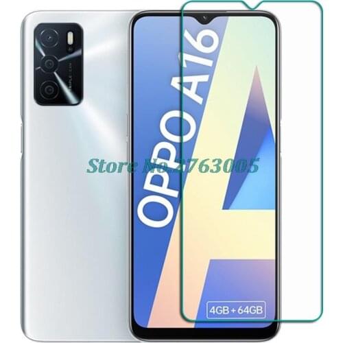 Tempered Glass For OPPO A16 6.52" OPPOA16 CPH2269 Protective Film Screen Protector Phone Cover