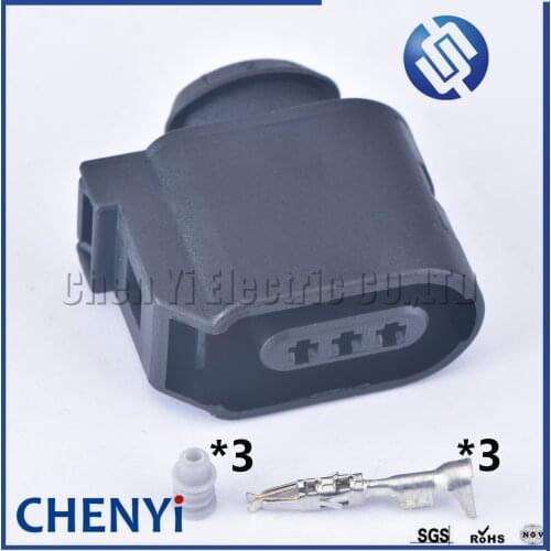1 set 3 Pin 1.5mm female Volkswagen Audi Skoda camshaft adjuster plug 8L0973703 Automotive waterproof connector 8L0 973 703