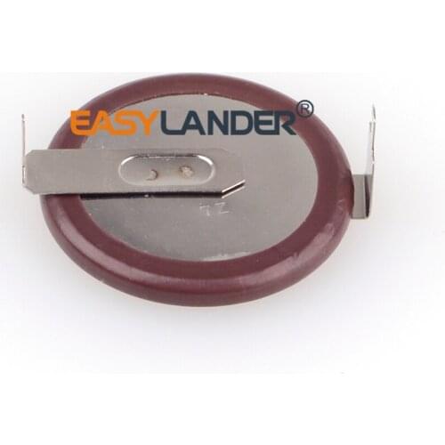 100% Original VL2020 3V 20mAh coin type rechargeable 180 degrees fillet lithium button cell battery for BMW Car Key Fobs