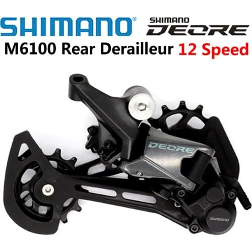 2020 NEW SHIMANO DEORE SLX M6100 Rear Derailleur 12s SGS Long Cage SHADOW RD+ Mountain Bike Rear Derailleur MTB Derailleurs