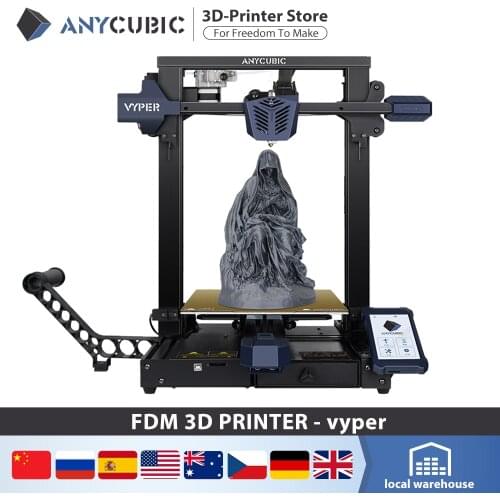ANYCUBIC FDM 3D Printer, Vyper, Auto-leveling 3D printing With 245*245*260mm Print Size Automatic Leveling 3D Printers