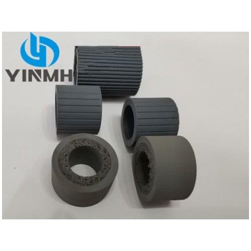 5 Sets Compatible New Pickup Rubber Rollers Tire Kits for HP Scanjet Pro3500F1 HP4500 F1 Scanner Feed Roller Tires